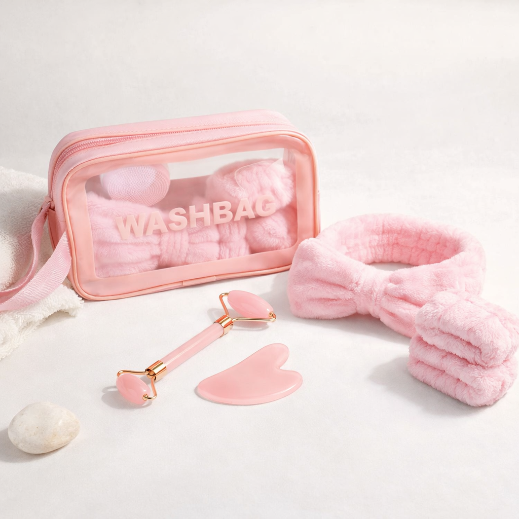 Kit Soin Visage Complet 5 Pièces ou 7 pièces | Nettoyage & Massage Facial