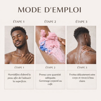 Savon Fouetté Exfoliant Corps Vegan | Whipped Soap Artisanal