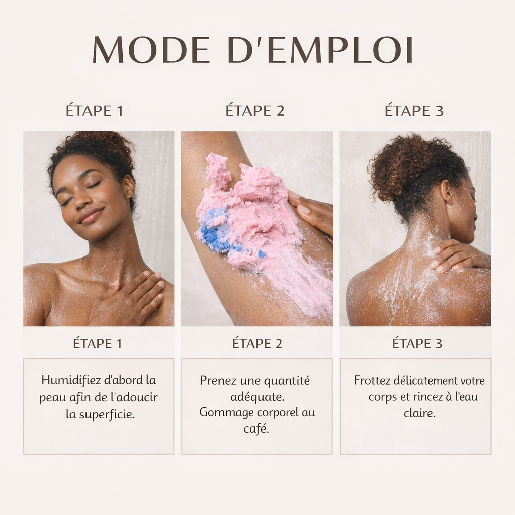 Savon Fouetté Exfoliant Corps Vegan | Whipped Soap Artisanal