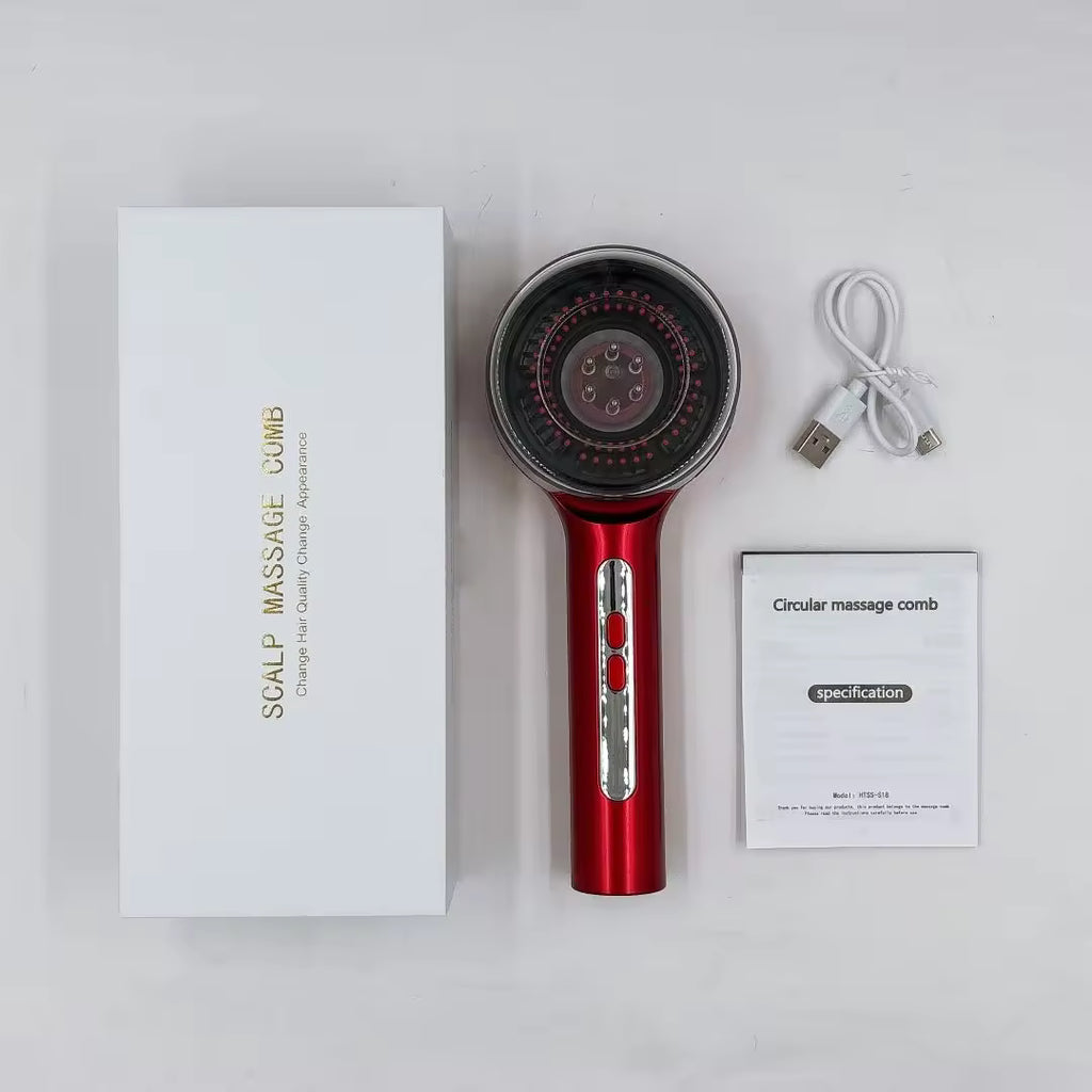 Brosse de massage et traitement du cuir chevelu - Premium