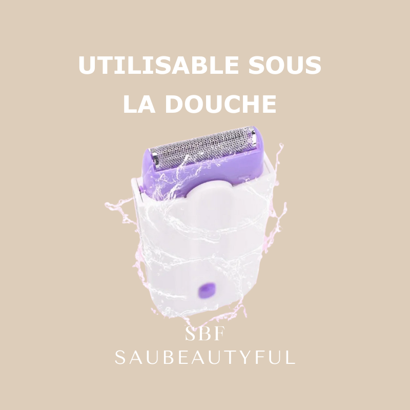 Épilateur Électrique Rechargeable sans fil– visage corps femme